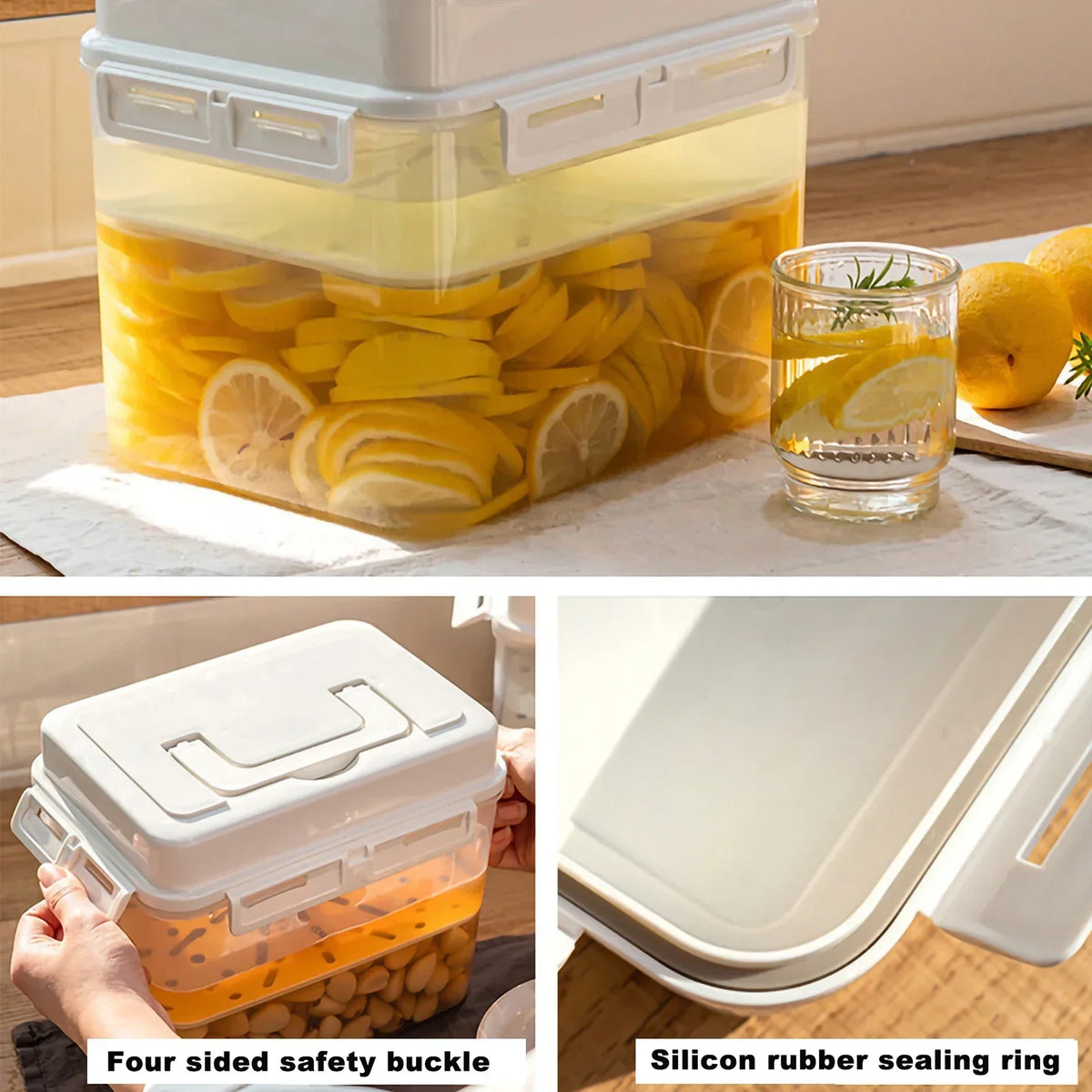 LoungeYard | Airtight Pickle Jar Fermentation Container — product view 5