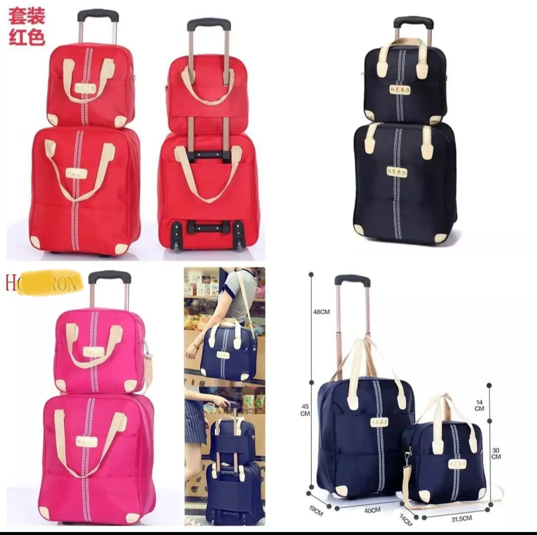LoungeYard | 2 in 1 Trolley Traveling Bag with a boarding bag — product view 7