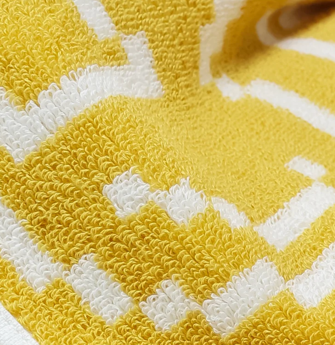 Reversible Animal Print Cotton Towel | LoungeYard — product view 7