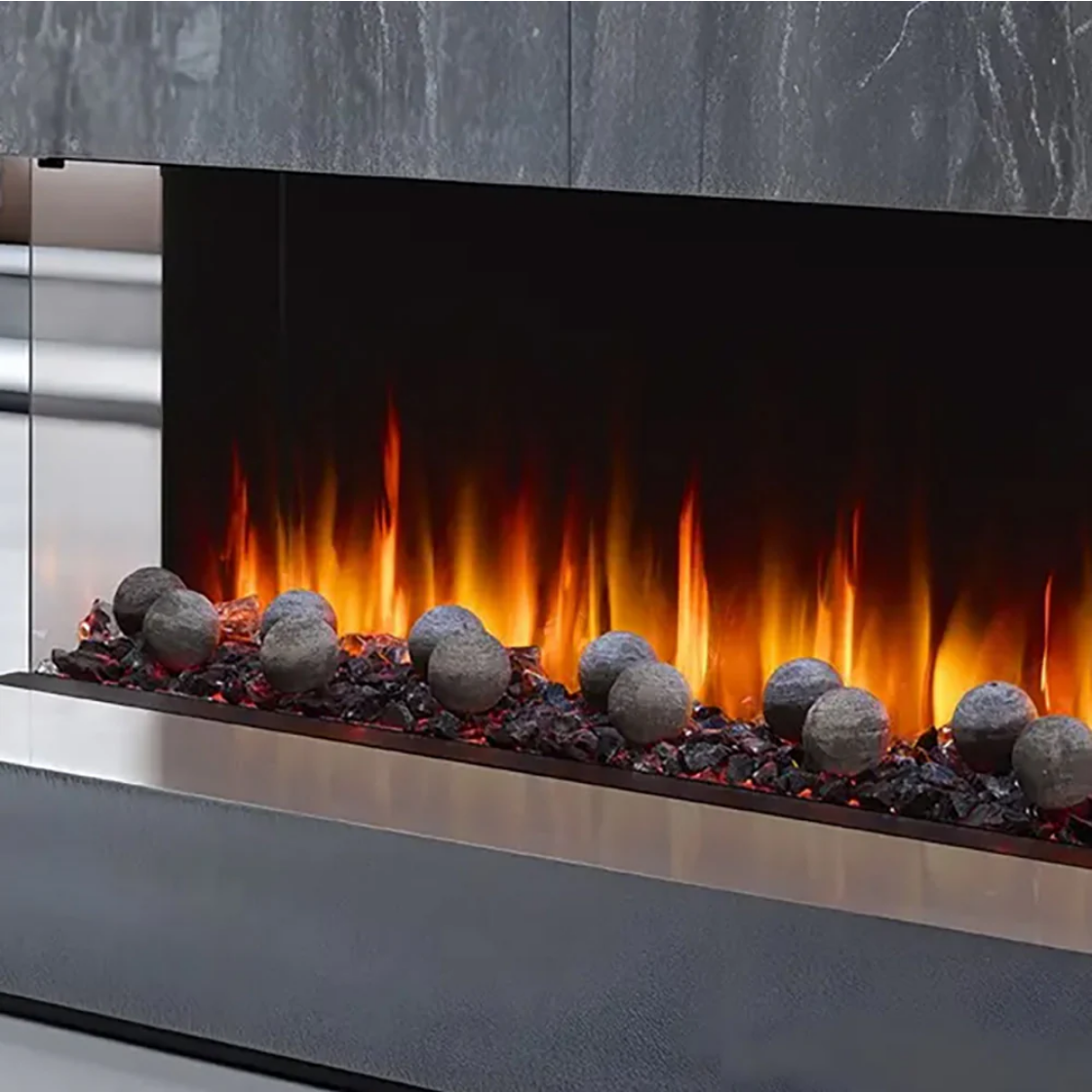 Simplifire Decorative Spheres for Electric Fireplaces — product view 1