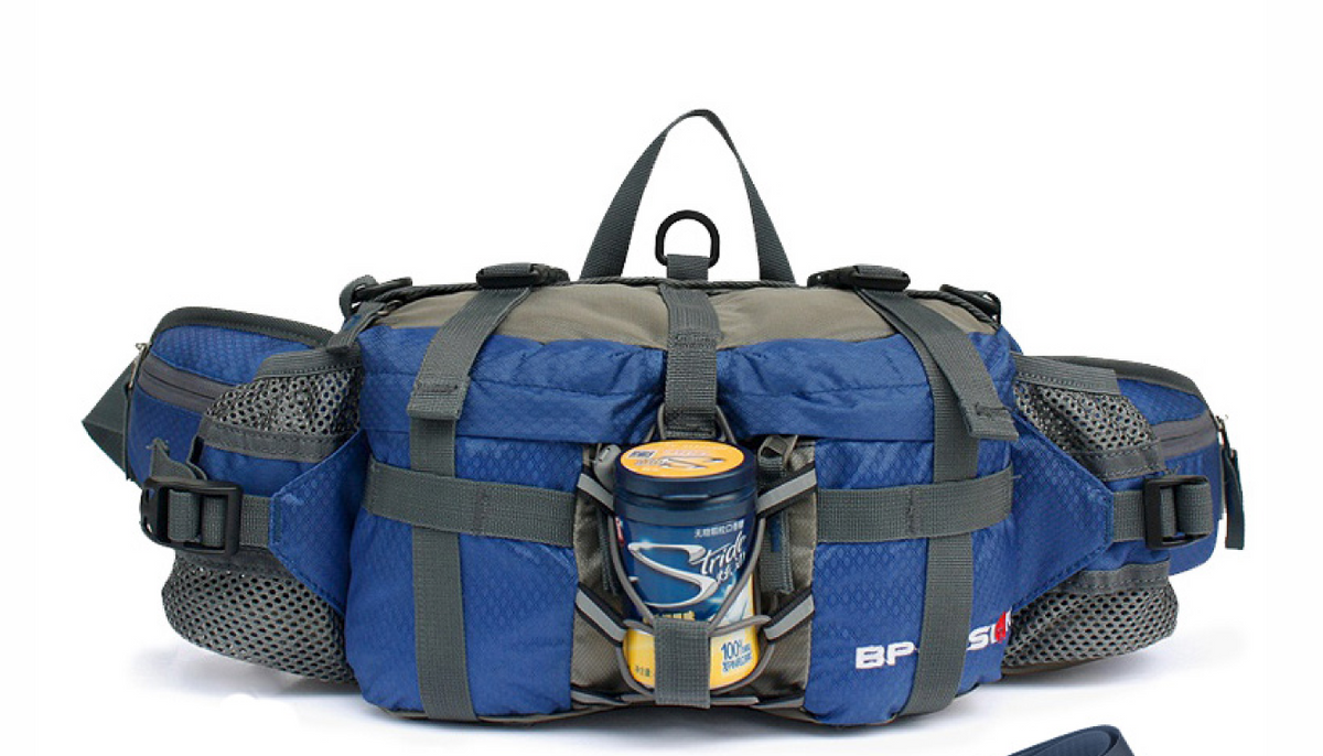 LoungeYard | Lightweight Outdoor Waist Bag with Multiple Compartments — product view 2