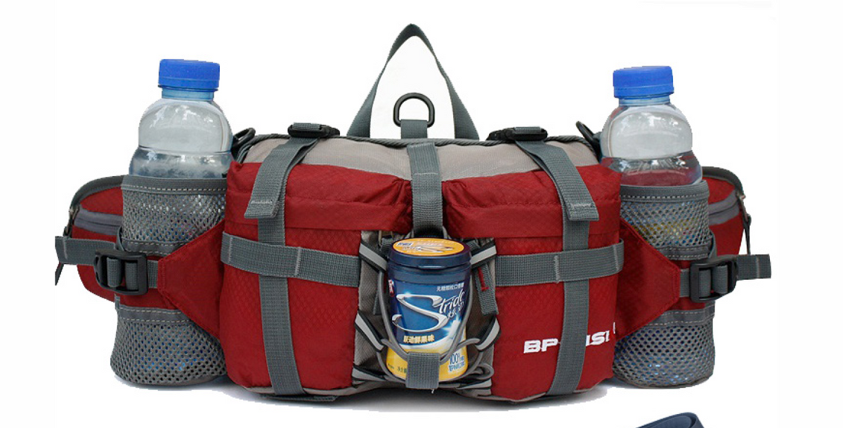 LoungeYard | Lightweight Outdoor Waist Bag with Multiple Compartments — product view 7
