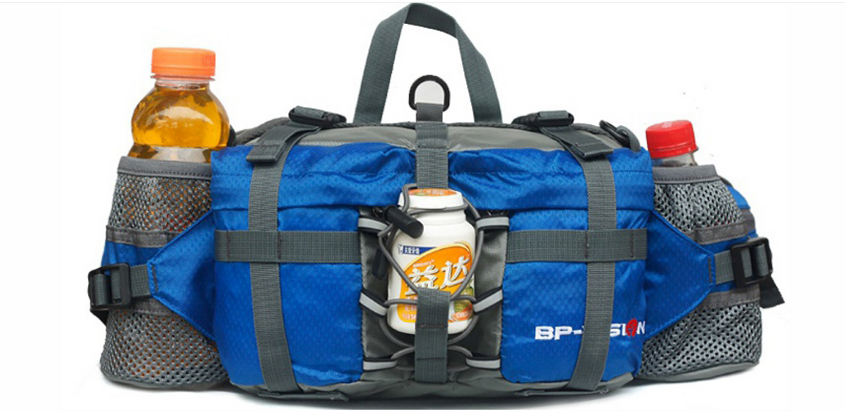 LoungeYard | Lightweight Outdoor Waist Bag with Multiple Compartments — product view 3