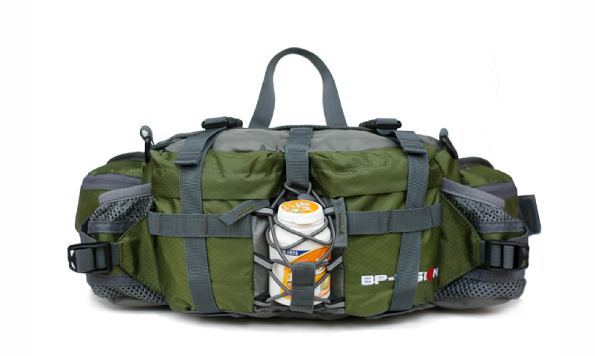 LoungeYard | Lightweight Outdoor Waist Bag with Multiple Compartments — product view 5