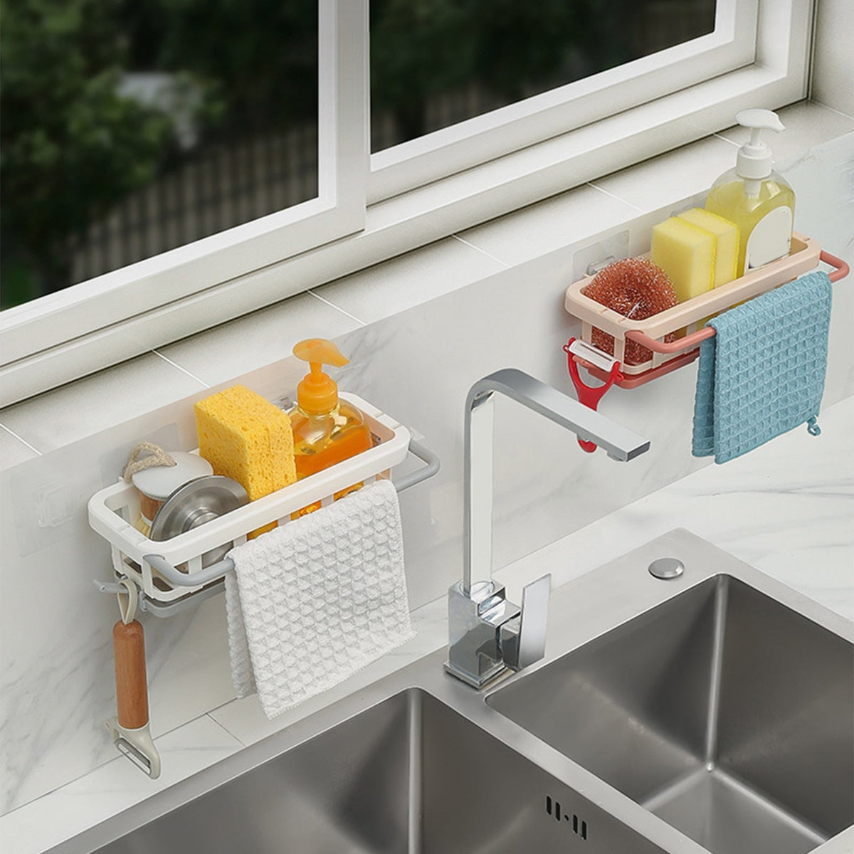 LoungeYard | Handy Multipurpose Sink Organizer Storage Rack — product view 5