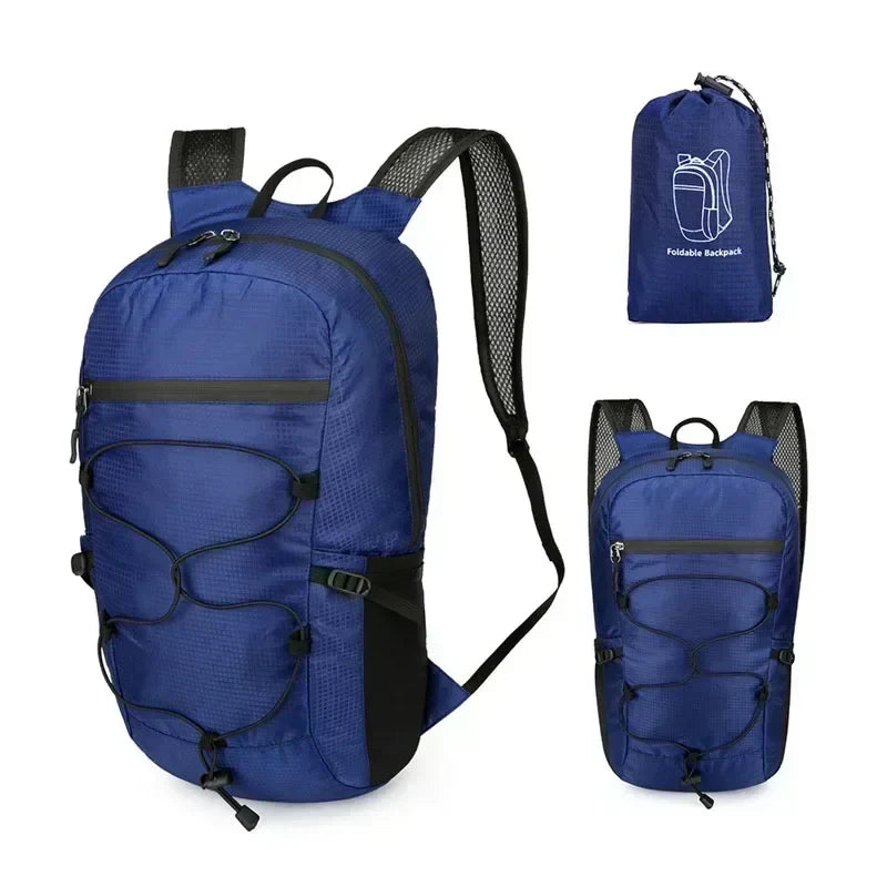 LoungeYard | Outdoor Backpack PackLite 20 L | Ultralight & Waterproof | Foldable for Travel & Hiking — product view 7
