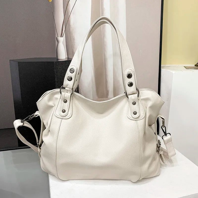 Isabela Tote – Trendy and Spacious Student Bag LoungeYard — product view 6