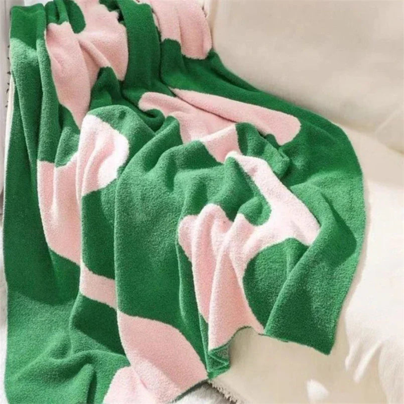 Wavy Stripe Blanket | LoungeYard — product view 4