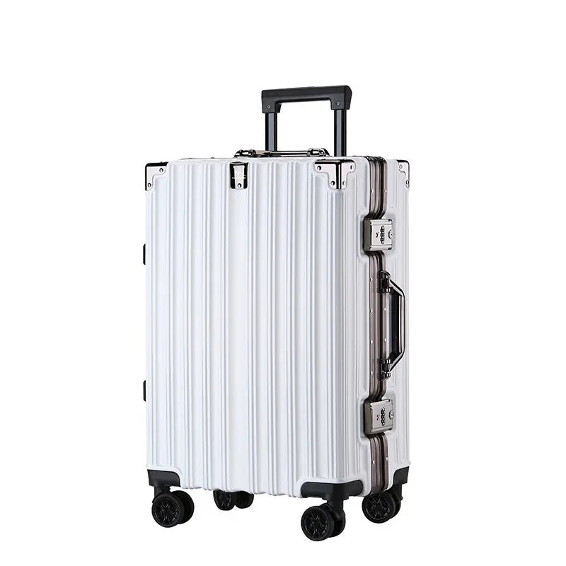 LoungeYard | Aluminum frame Hardshell suitcase – Geneva — product view 3