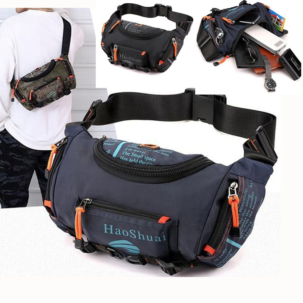 LoungeYard | Waterproof Oxford Style Stash Waist Bag — product view 2