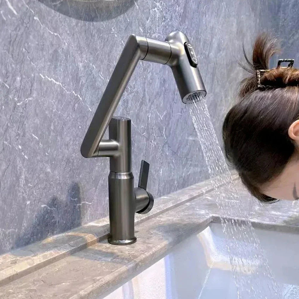 LoungeYard | Multi Adjustable Speed Smart Digital Faucet — product view 5