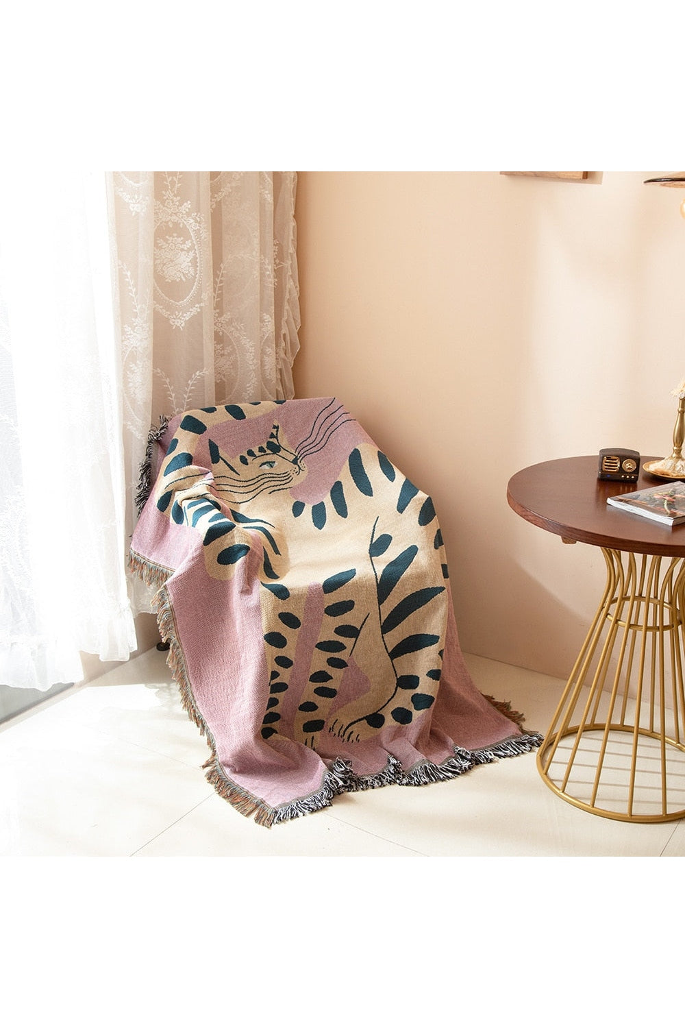 Cat Themes Picnic Blanket | LoungeYard — product view 5