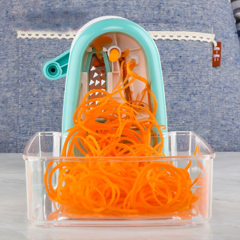 LoungeYard | Slice Pro Manual Easy Vegetable Multi Blades Fruit Slicer — product view 4