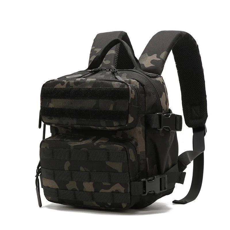 LoungeYard | Tactivo Mini-Rucksack 9L | MOLLE-Outdoor Backpack | Compact & Durable | For Hiking, Camping & EDC — product view 1