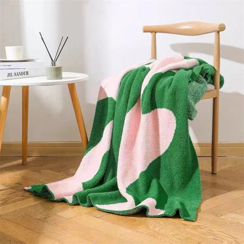 Wavy Stripe Blanket | LoungeYard — product view 2