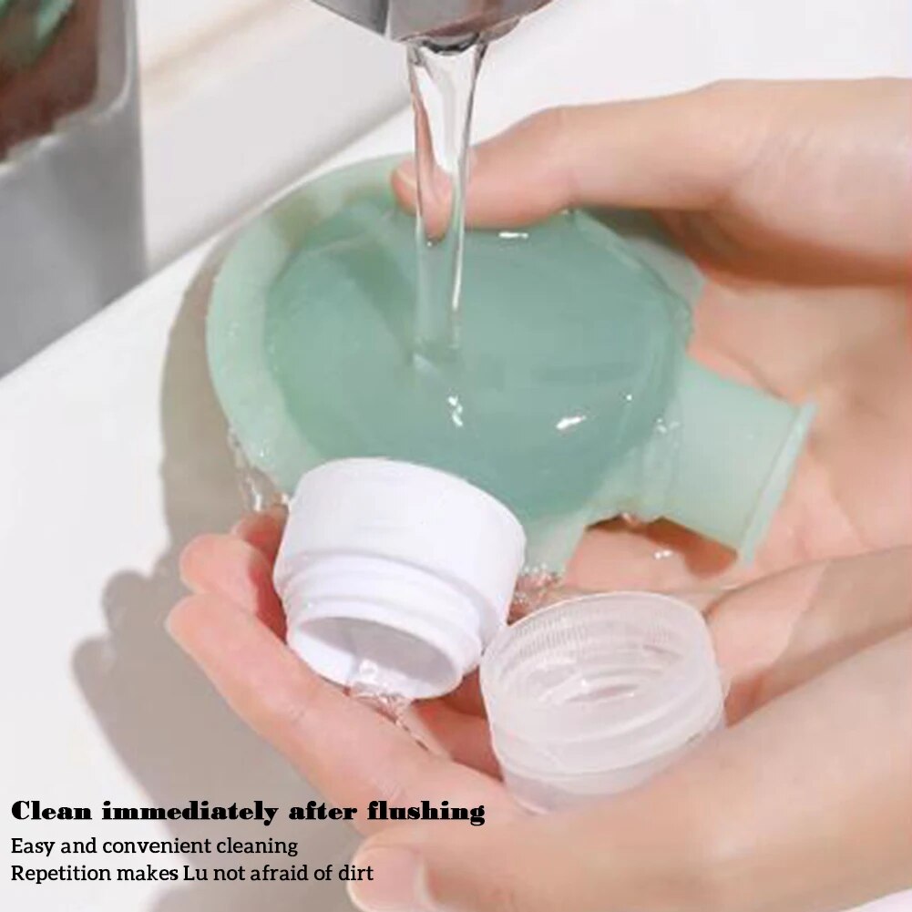 LoungeYard | Leakproof Silicone Squeeze Bottle Travel Liquid Dispenser — product view 5