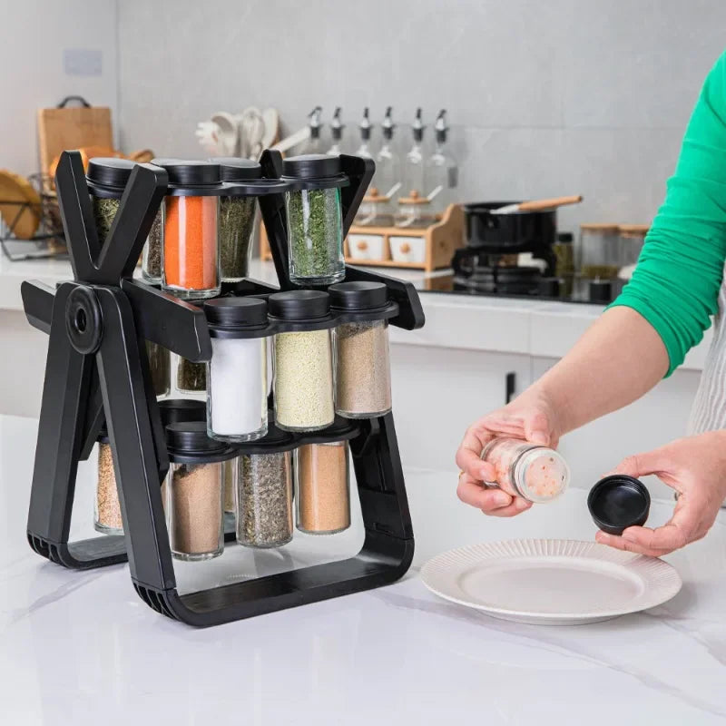 LoungeYard | Rotating Wheel Spice Rack — product view 1