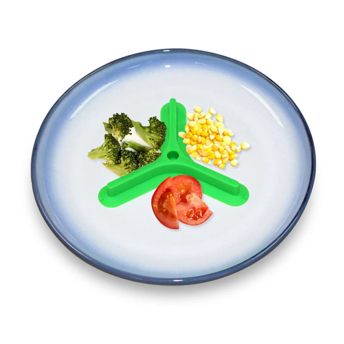 LoungeYard | Food-Grade Silicone 3-Compartment Food Separator — product view 1