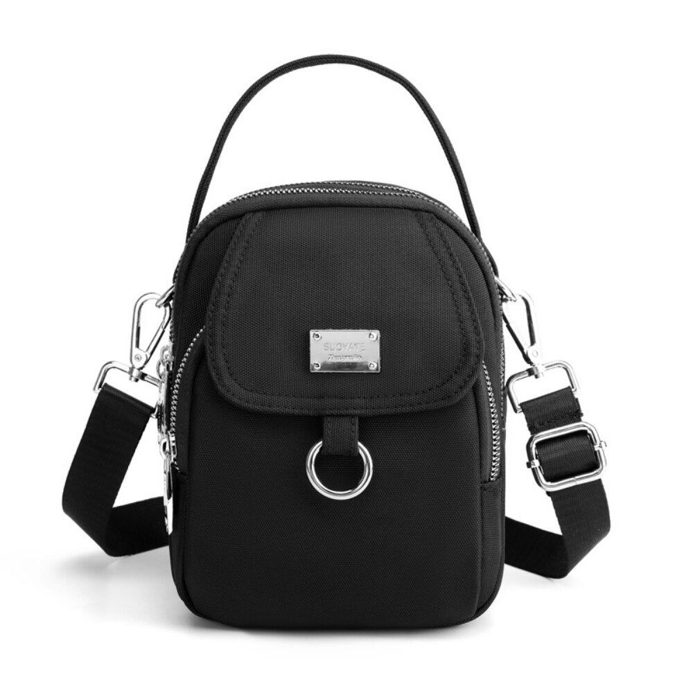 LoungeYard | Leather Trendy Chic Women Messenger Bag — product view 6