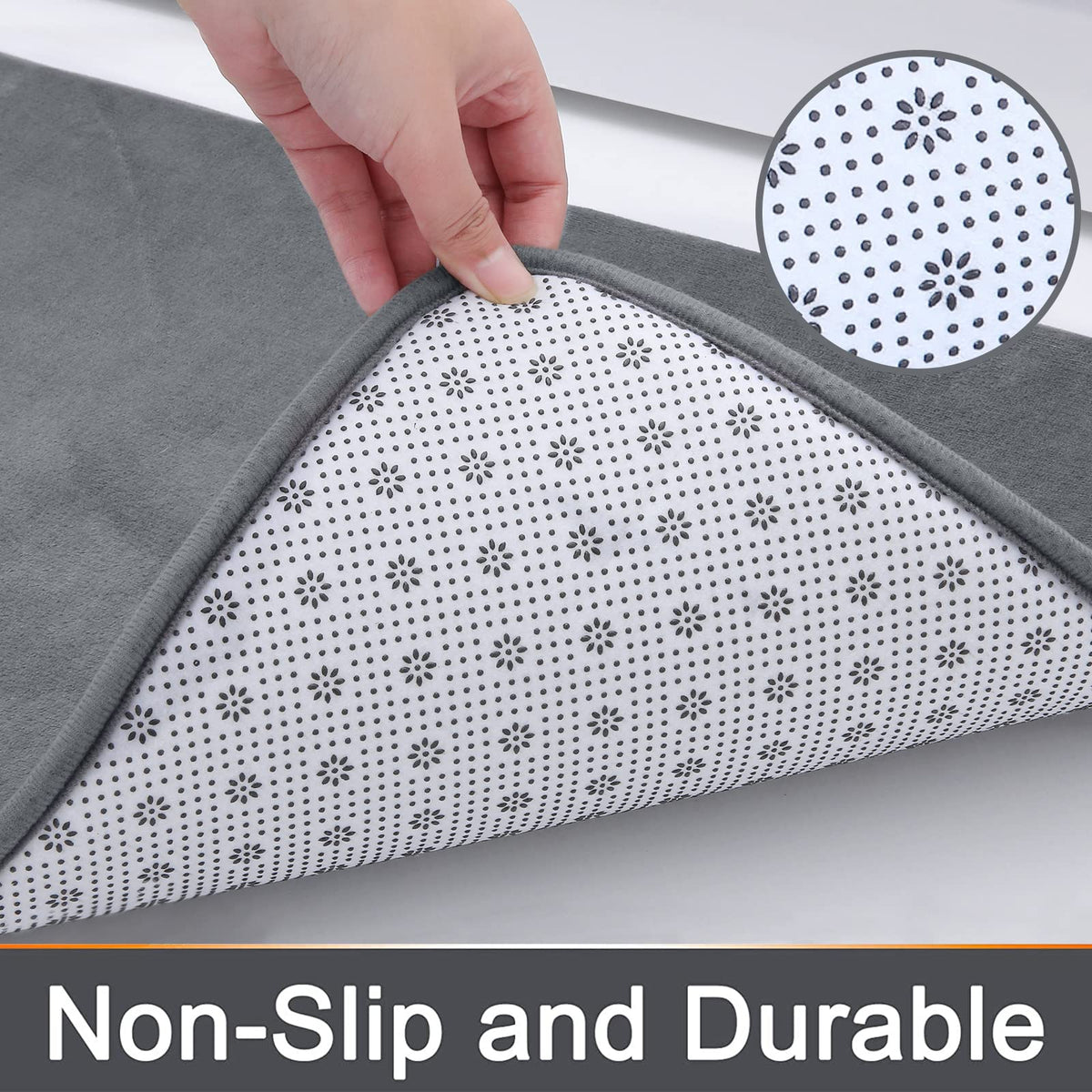 LoungeYard | Quick Absorbent Anti Slip Memory Foam Bath Mat — product view 1