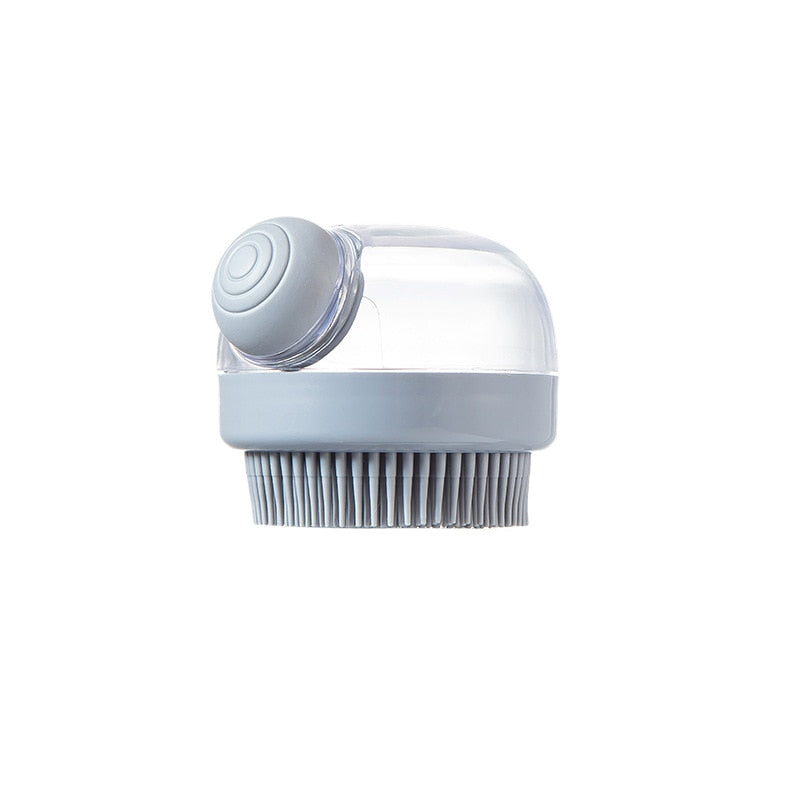 LoungeYard | Quick Clean Shampoo Dispenser Hair Massager Brush — product view 6