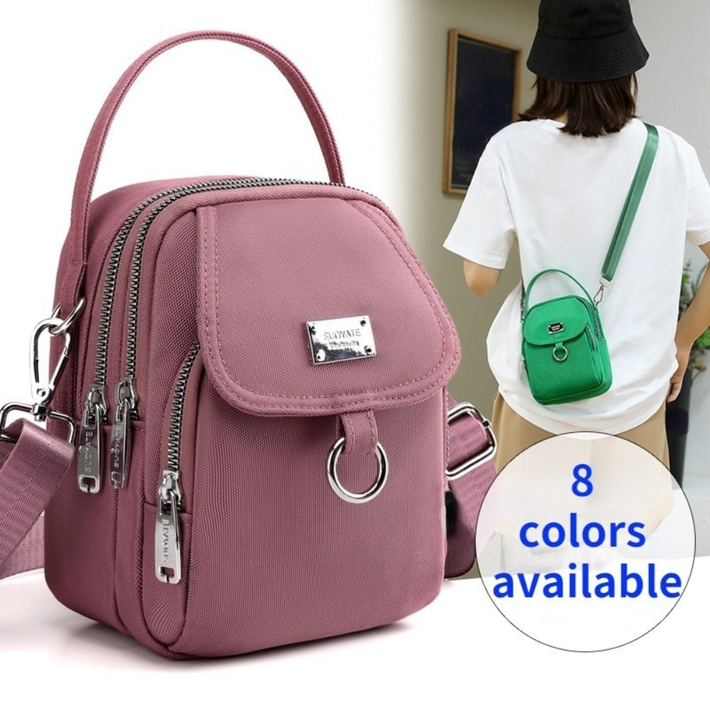 LoungeYard | Leather Trendy Chic Women Messenger Bag — product view 3