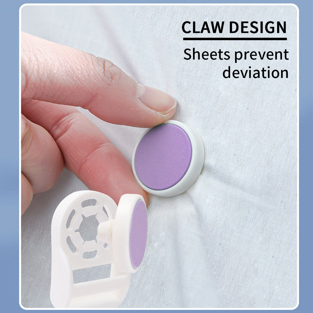LoungeYard | 4pcs Adjustable Bed Sheet Clips — product view 6