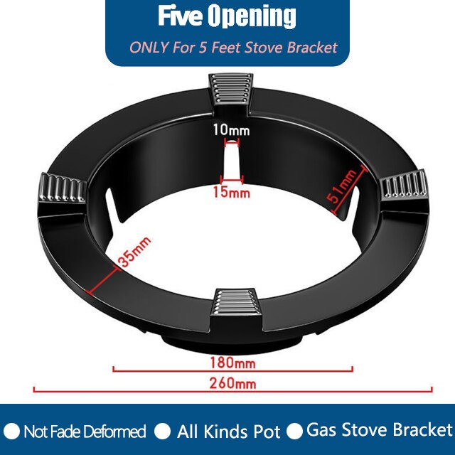 LoungeYard | Energy Saving Gas Stove Protector Bracket — product view 1