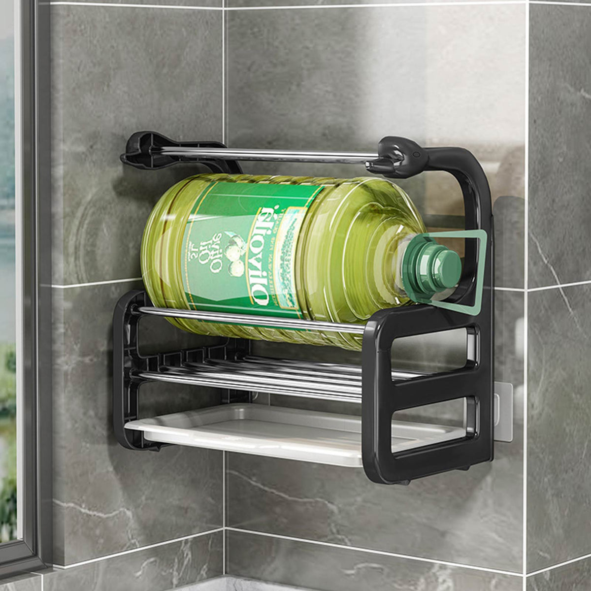 LoungeYard | Creative Kitchen Sponge Holder Drain Rack — product view 5