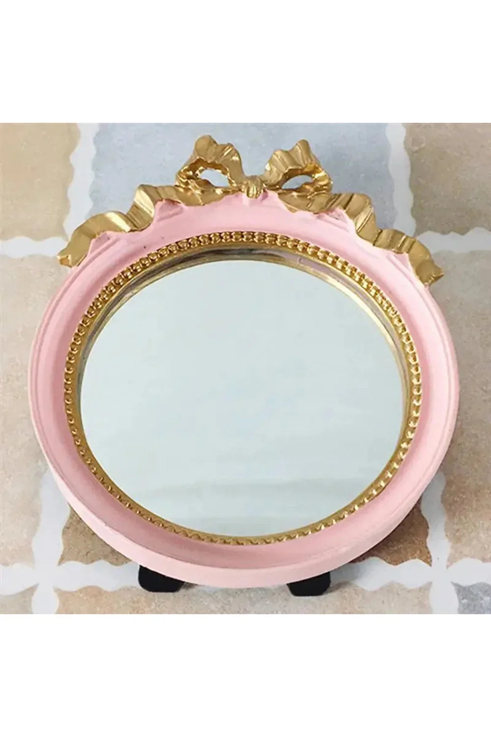 Bow Makeup Mirror | LoungeYard — product view 4
