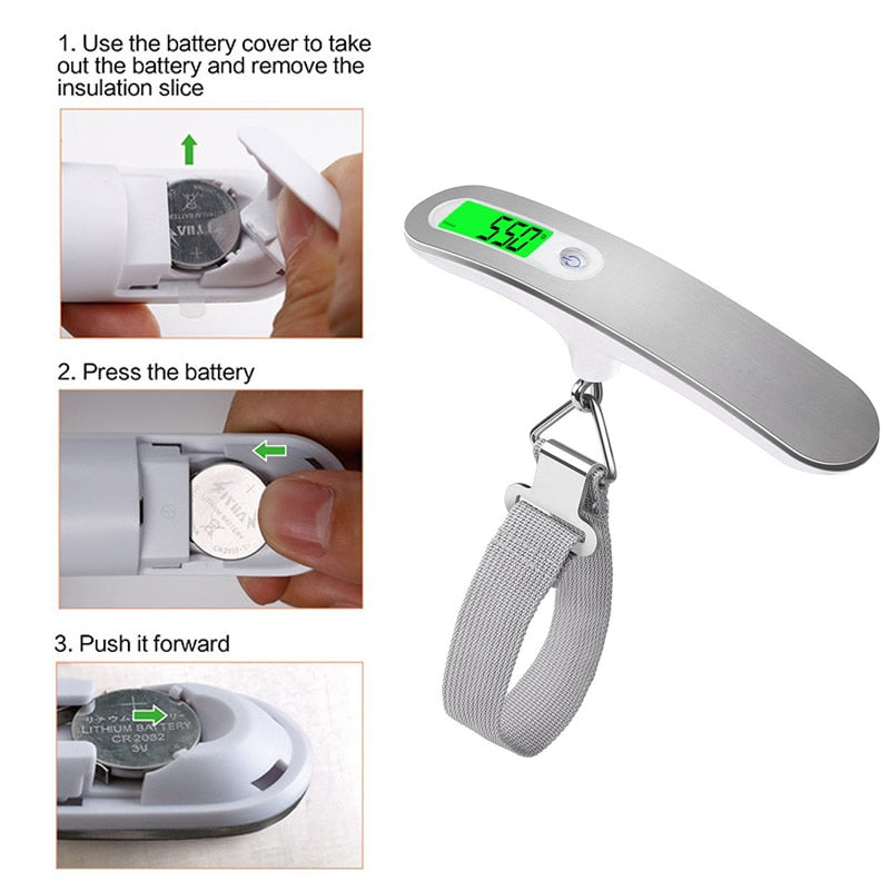 LoungeYard | Smart Handy Hang Digital Luggage Scale — product view 5