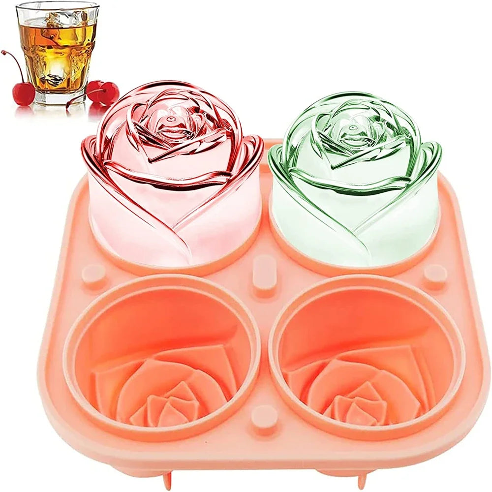 LoungeYard | 3D Rose Ice Cube Trays — product view 6