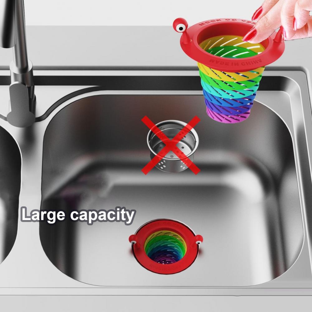 LoungeYard | Little Monster Colorful Foldable Sink Strainer Basket — product view 7