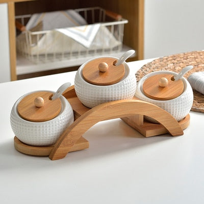 LoungeYard | Nordic Touch Ceramic Smart Seasoning Set — product view 5