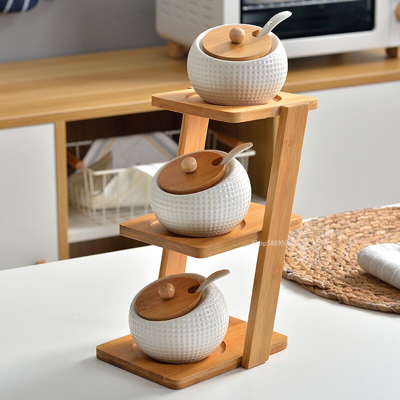 LoungeYard | Nordic Touch Ceramic Smart Seasoning Set — product view 2