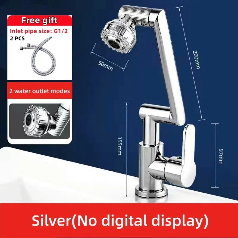 LoungeYard | Digital Display Rotatable Japanese Style Bathroom Faucet — product view 1