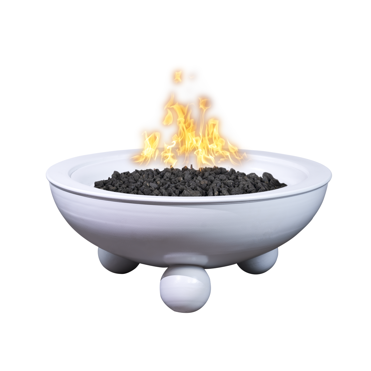 The Outdoor Plus - Sedona Fire Bowl with Round Legs - Metal Powder Coat