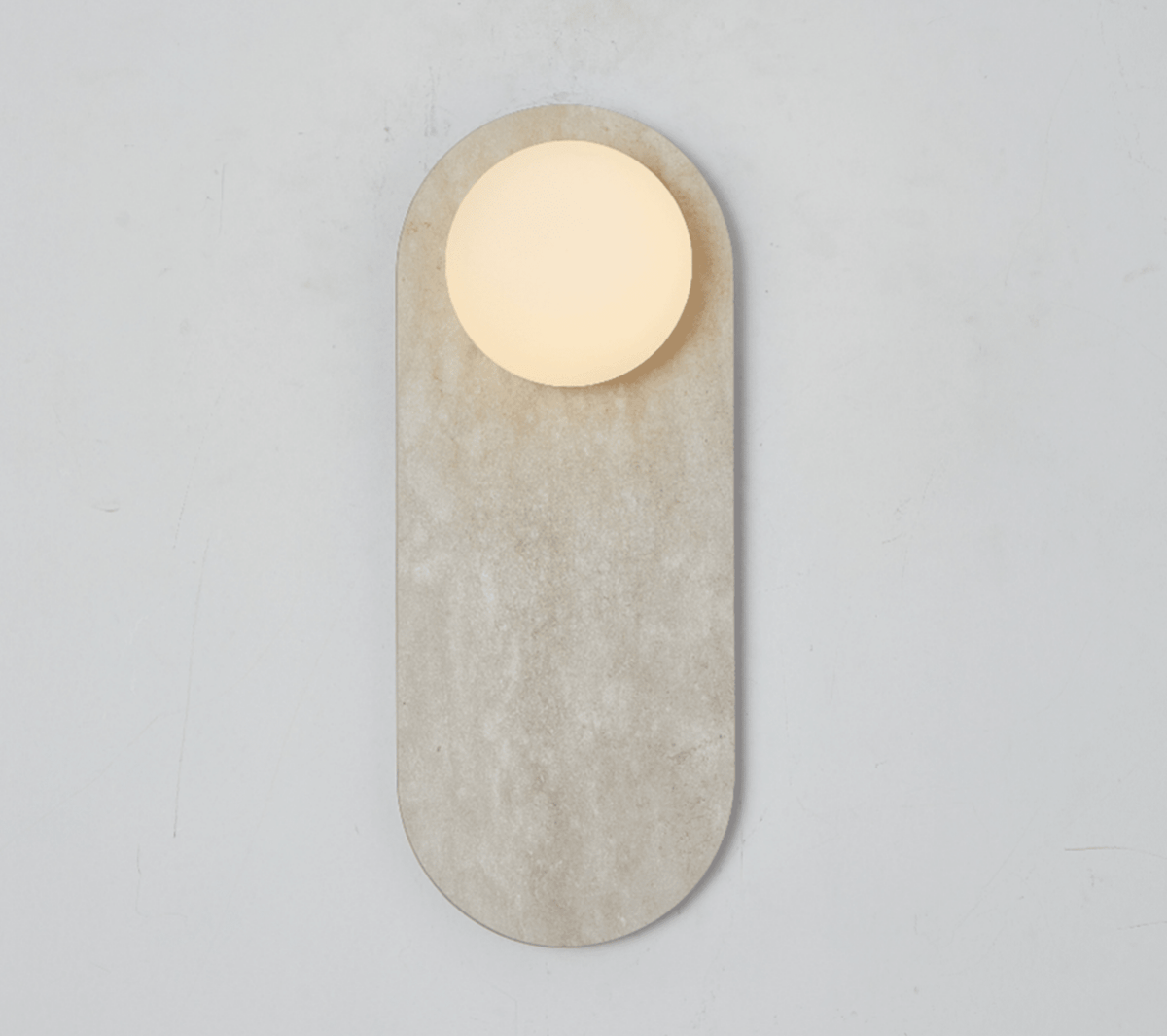 Serenne Stone Capsule Wall Sconce — product view 7