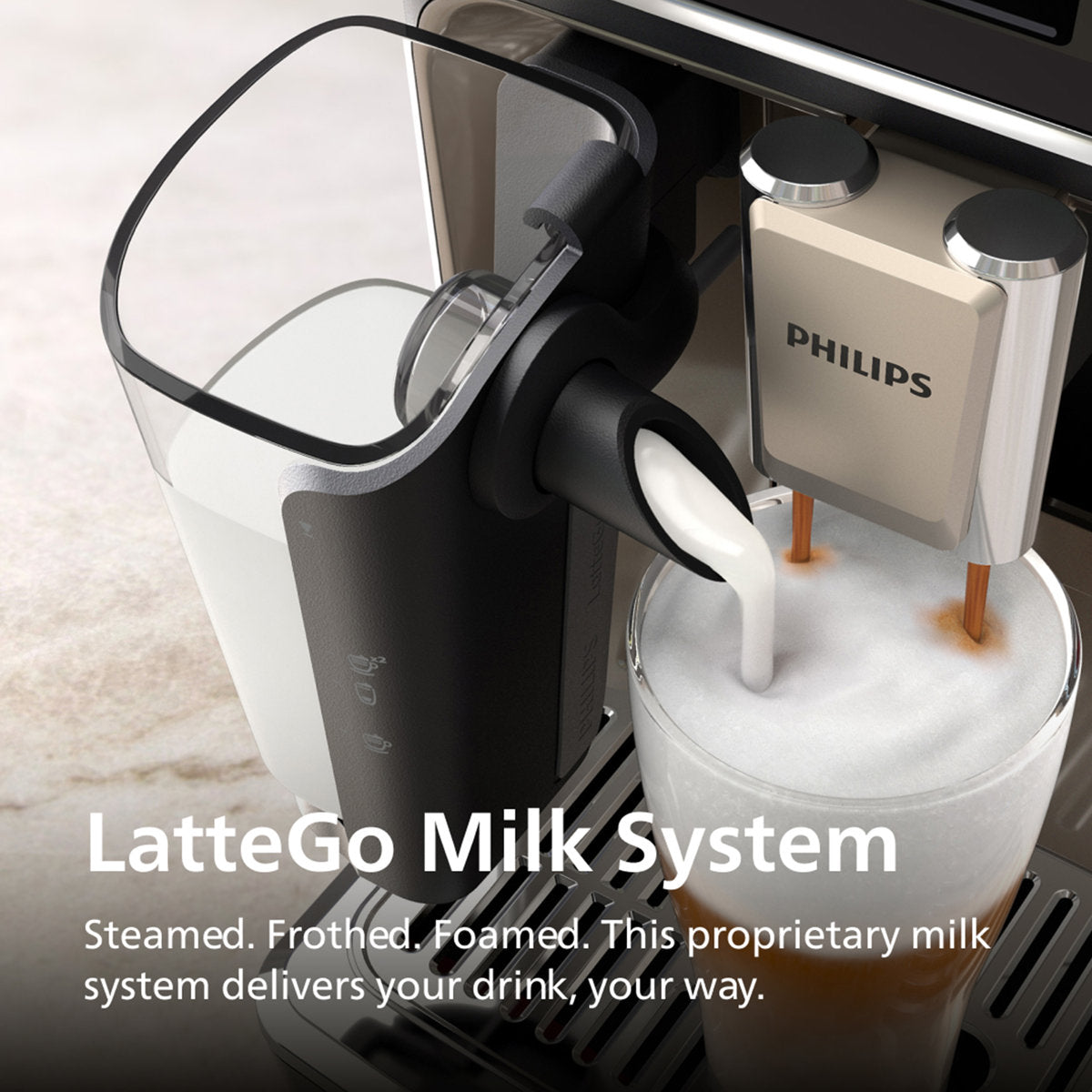 Fully Automatic Espresso Machine with Built-In Grinder — product view 7