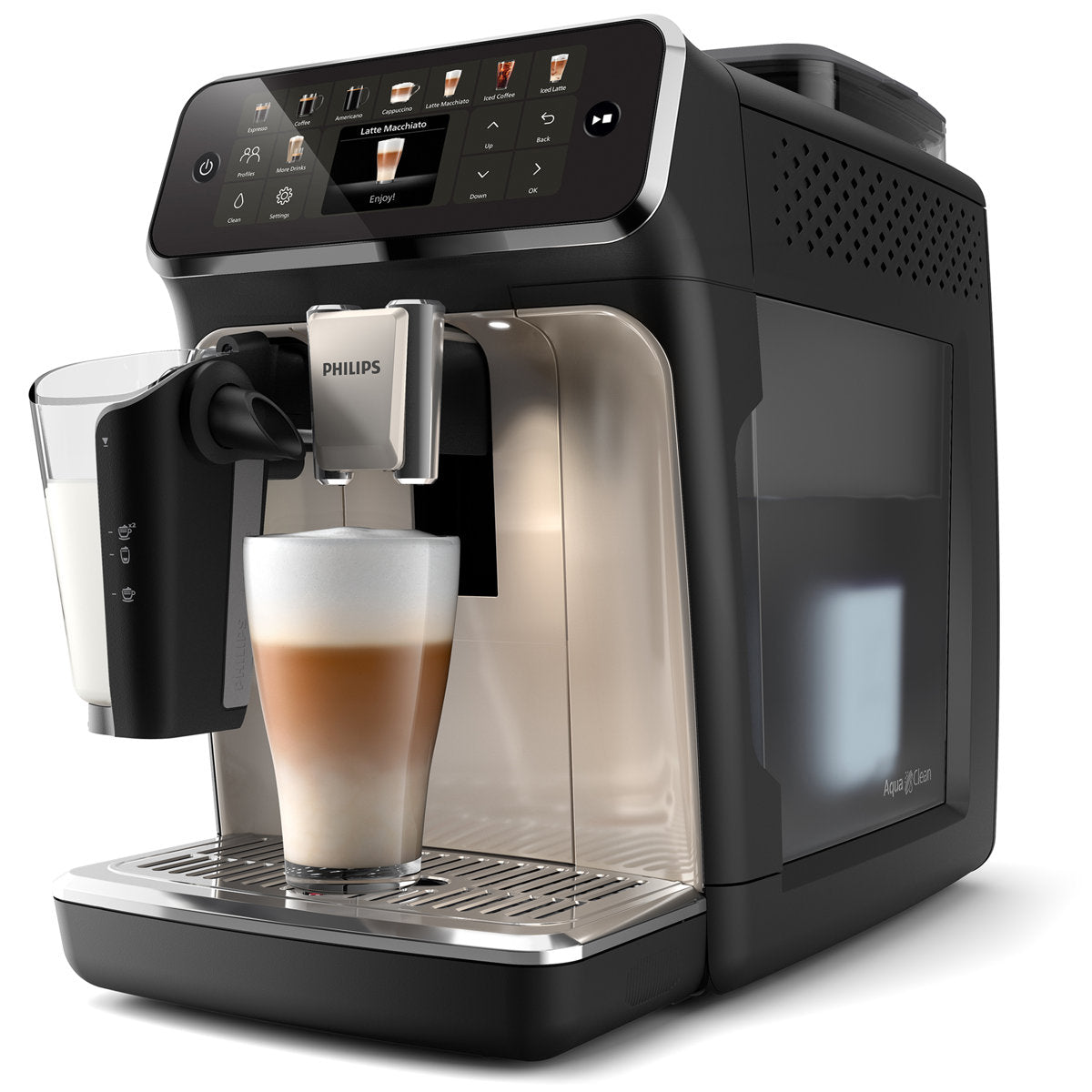 Fully Automatic Espresso Machine with Built-In Grinder — product view 2