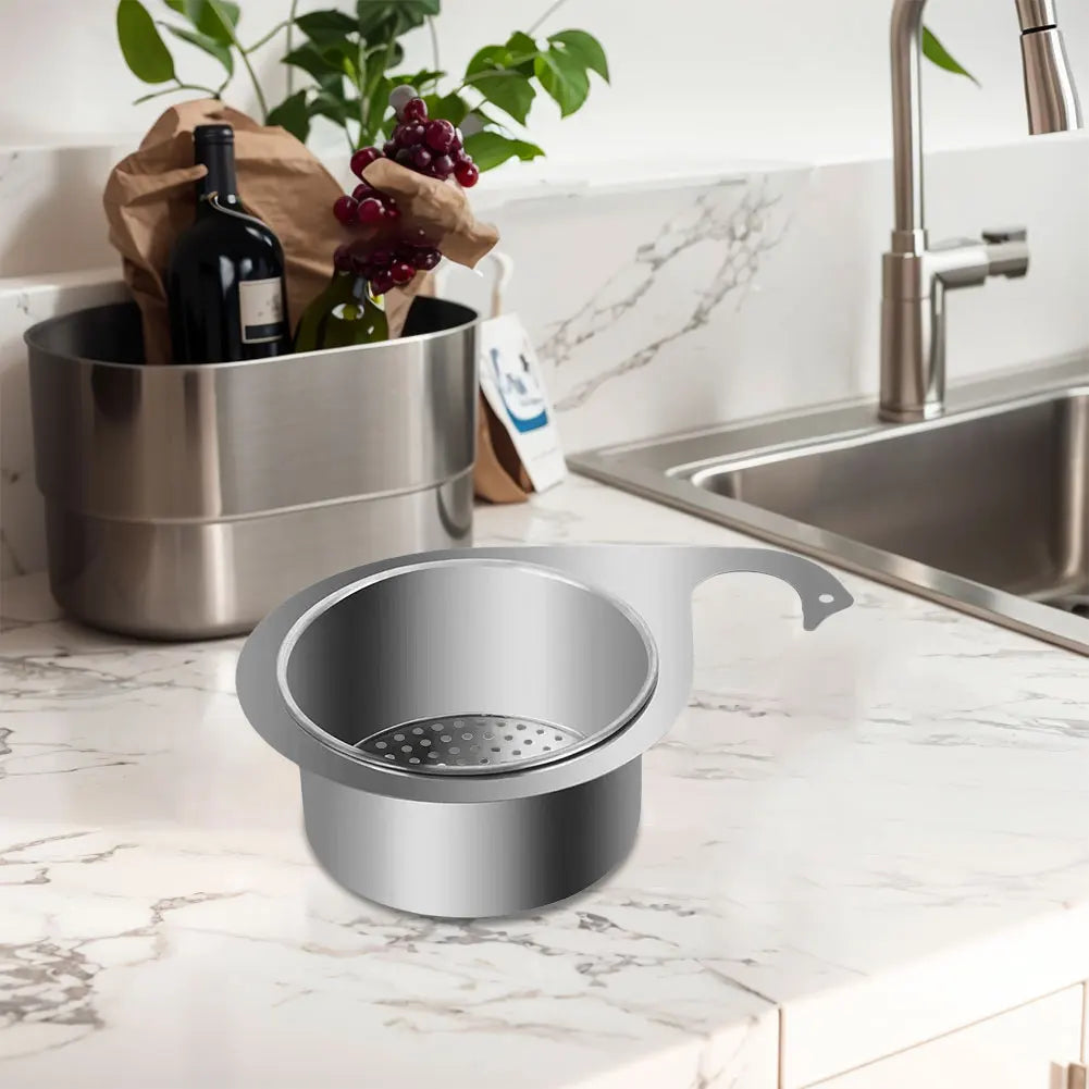 LoungeYard | Stainless Steel Hanging Sink Drain Basket — product view 5