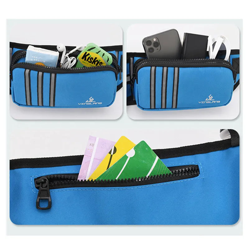LoungeYard | Sport Water Bottle Holder Hiking Waist Bag — product view 2