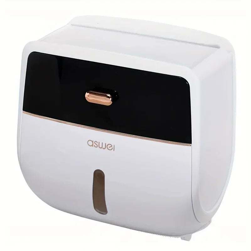 LoungeYard | Wall-Mounted Double Layer Tissue Organizer Box — product view 5