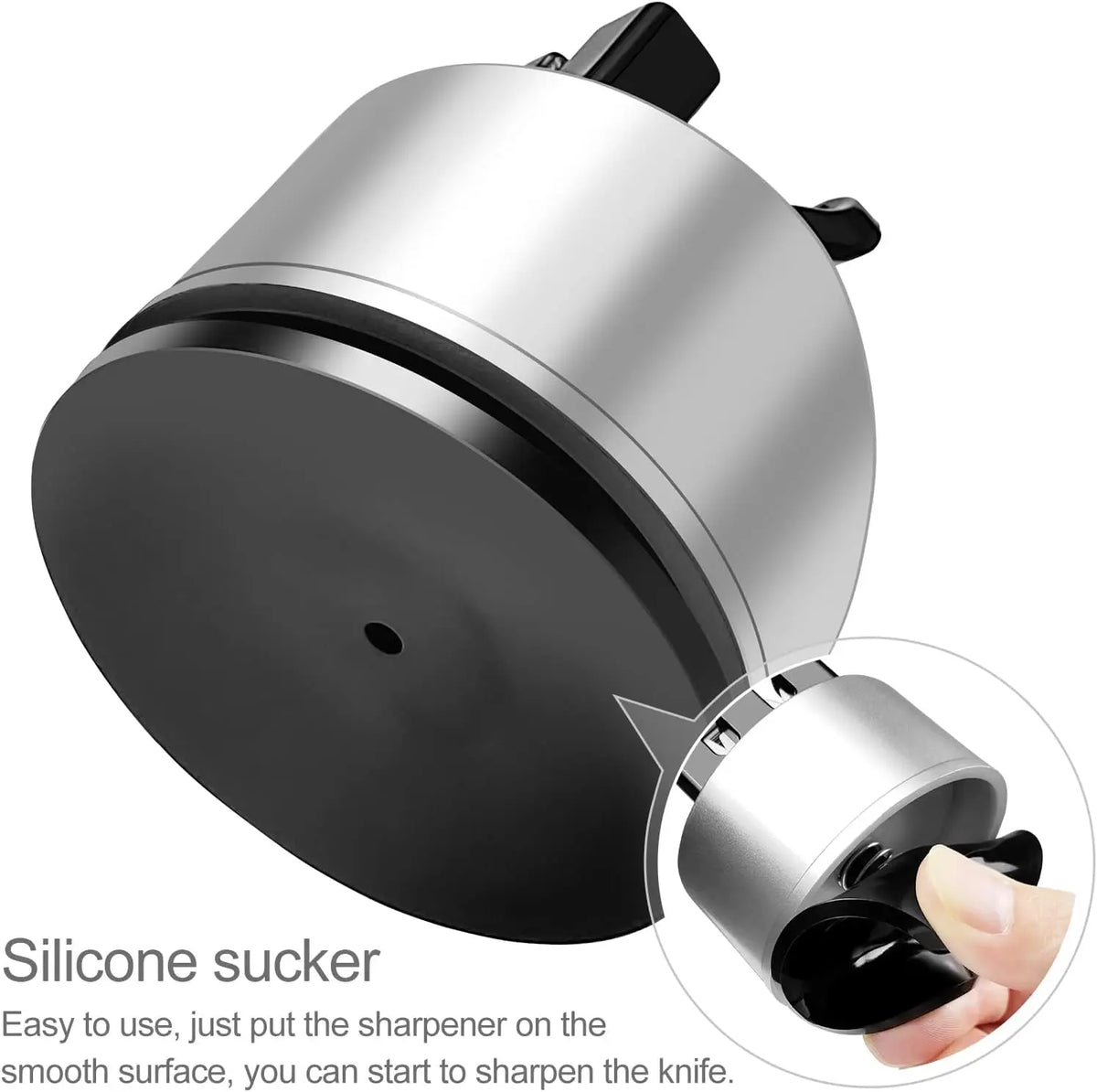 LoungeYard | Non-Slip Pocket Size Chef's Quick Knife Sharpener — product view 7