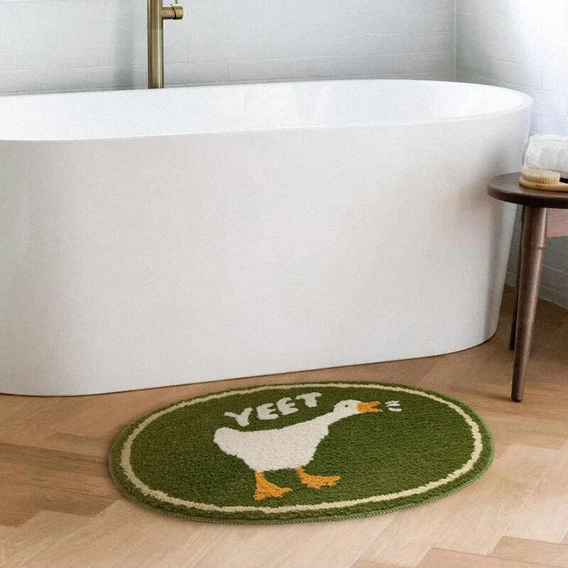 LoungeYard | Cute Animal Handmade Bath Mat — product view 1