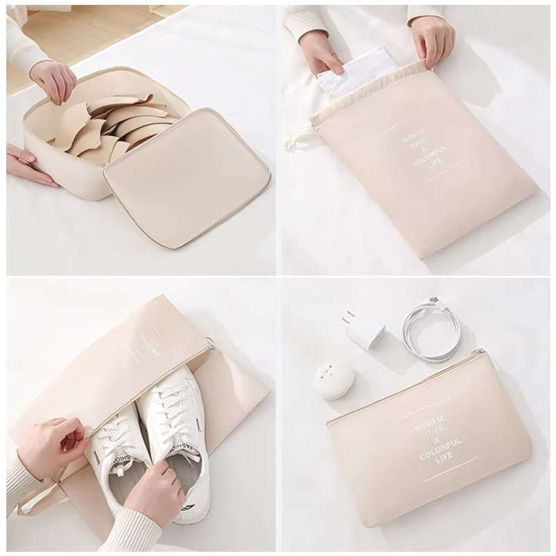Travel Organizer Packing Cube Set with Zippered, Breathable Bags — product view 6