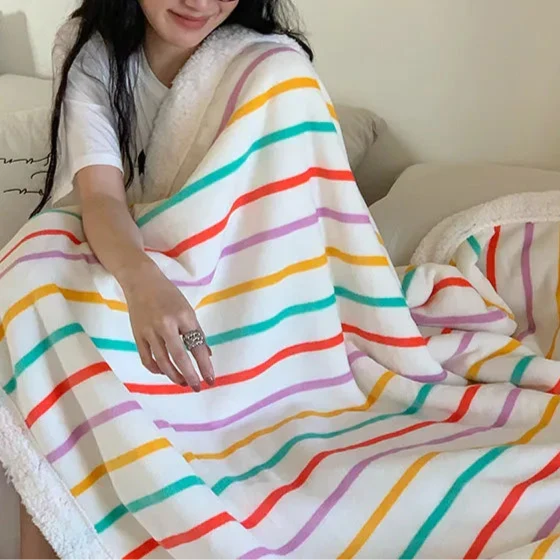 Stripe Sofa Throw | LoungeYard — product view 5