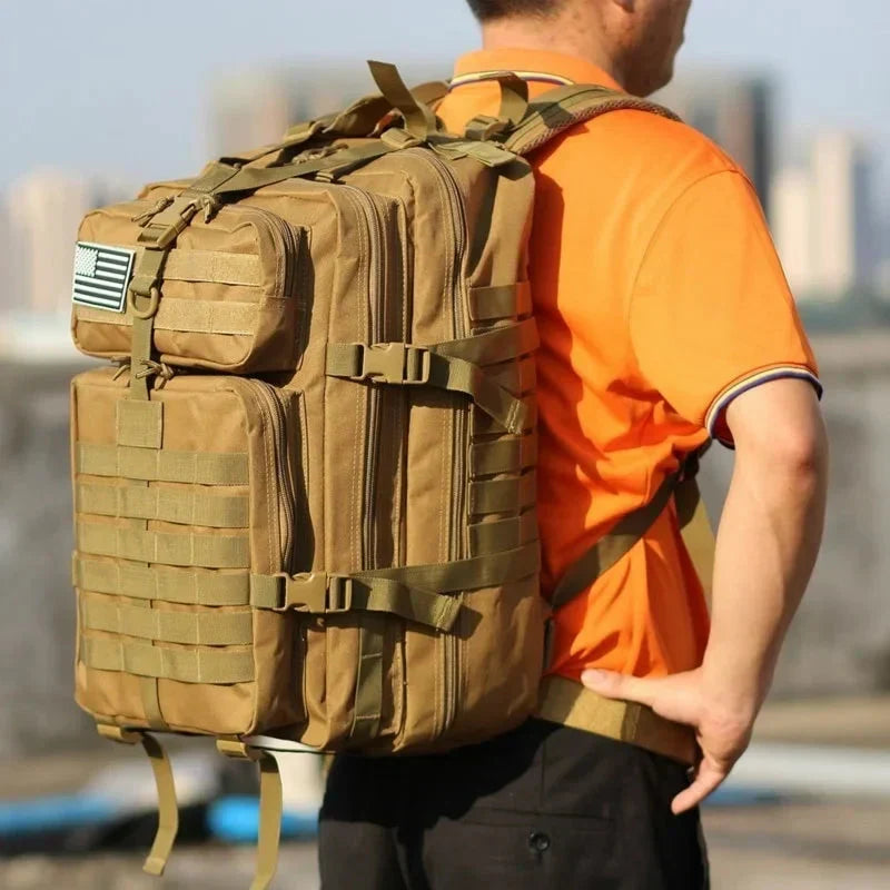 LoungeYard | Tactical Backpack – Backpack for Adventurers - Durable & Functional — product view 2
