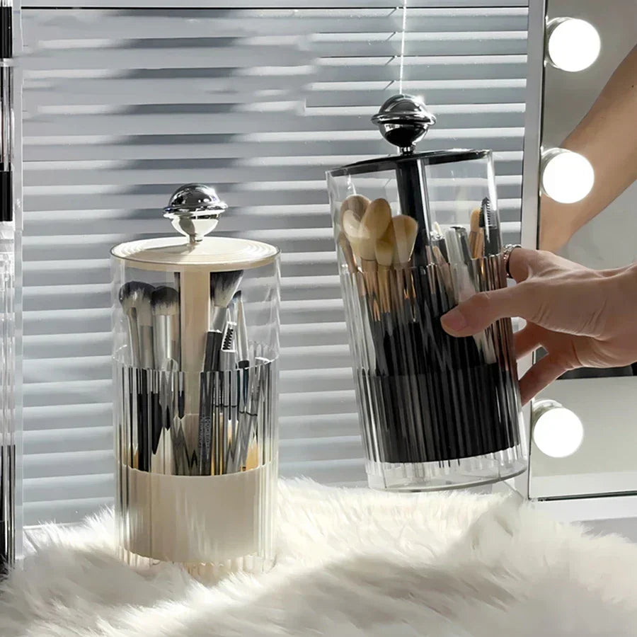 LoungeYard | Auto Lift & Luxe Makeup Brush Organizer — product view 5