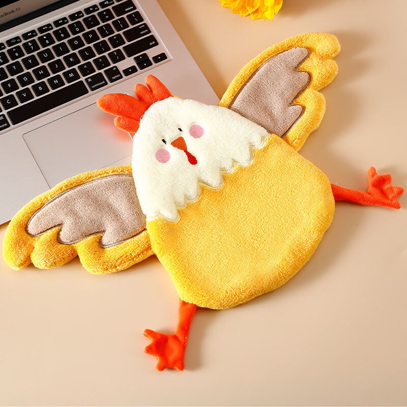 LoungeYard | Chicken Shaped Quick Drying Hand Towel — product view 6